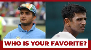 Sourav Ganguly vs Rahul Dravid: Who Is Your Favorite?