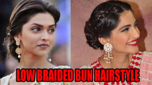Stay Stylish In Low Braided Buns Like Deepika Padukone And Sonam Kapoor
