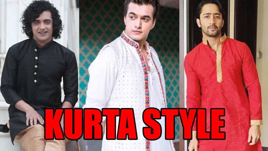 Sumedh Mudgalkar Vs Mohsin Khan Vs Shaheer Sheikh: Who Carries Kurta Well?