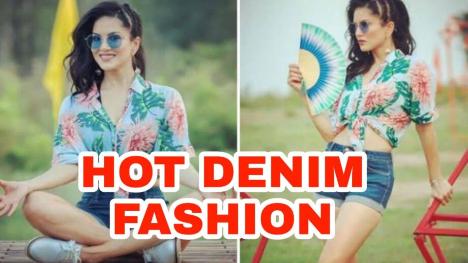 Sunny Leone's Street Fashion In Ripped Denims To Die For 2