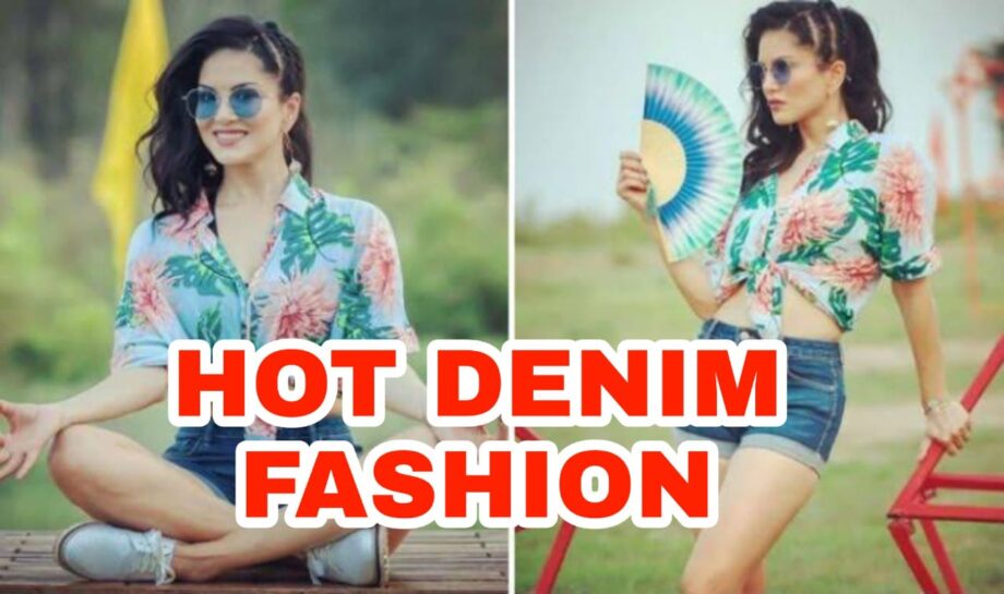 Sunny Leone's Street Fashion In Ripped Denims To Die For 2