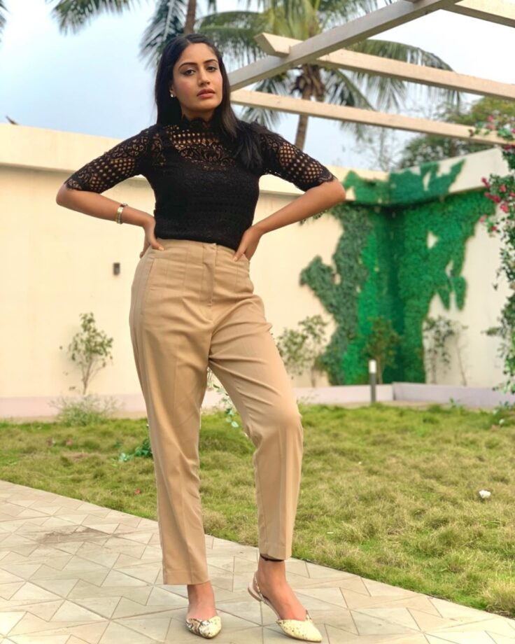 Surbhi Chandna, Jennifer Winget And Anita Hassanandani Know How To Make A Style Statement In Trouser Pants - 1