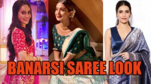 Surbhi Jyoti Vs Jennifer Winget Vs Karishma Tanna: Who Looks Royal And Regal In Banarsi Saree?