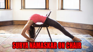 Surya Namaskar On Chair: Try These 5 Yoga Asanas While Sitting On A Chair