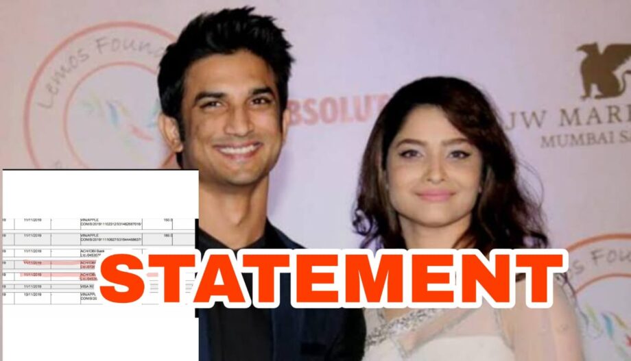 Sushant Singh Rajput Death: Ankita Lokhande shares her bank statement with the world, dismisses claims of Sushant Singh Rajput paying her house EMI