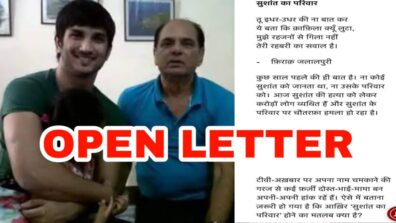 Sushant Singh Rajput Death: Family releases a 9-page open letter, reveal they have been receiving ‘threats’