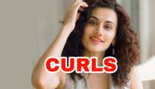 Taapsee Pannu Hairstyle: Take Hair Styling Tips For Curly Hair For Girls