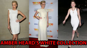 Take A Look At Amber Heard’s Most Notable White Outfit Collection