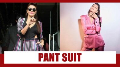 Take Cues From Jacqueline Fernandez’s Pant Suit Collection