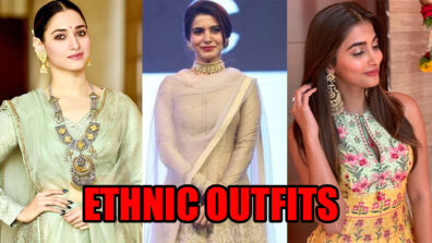 Tamannaah Bhatia, Samantha Akkineni, Pooja Hegde: Inspiring Ethnic Festival Outfits To Look Like ‘Queen’