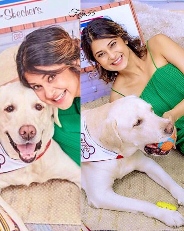 Jennifer Winget, Parth Samthaan, Nia Sharma: TV Celebrities And Their Pictures With Cute Pets Will Make You Smile - 0