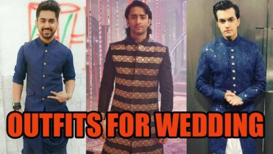 These Zain Imam, Shaheer Sheikh And Mohsin Khan’s Outfits Are Perfect For Wedding Ceremony