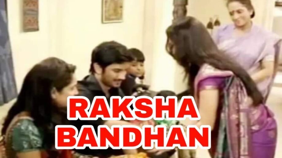 Throwback pic of Sushant Singh Rajput celebrating Rakhi will warm your heart 1