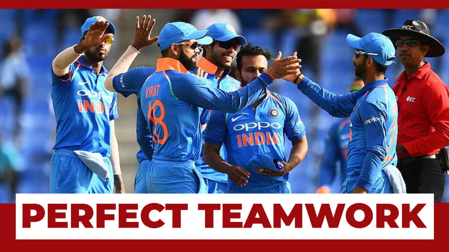 Times When Indian Cricket Squad Showed Perfect Teamwork!
