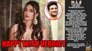 Today with teary eyes I am dancing with joy after hearing the verdict: Erica Fernandes on CBI for Sushant Singh Rajput
