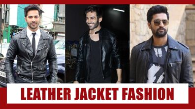 Varun Dhawan Vs Kartik Aaryan Vs Vicky Kaushal – Who Pulls Off Leather Jacket Fashion BEST?