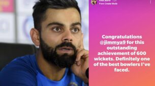 Virat Kohli reveals one of the best bowlers he has faced, find out who