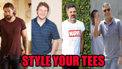 Want a Stylish Look In Simple Tees? Take Inspiration From Jason Momoa, Mark Ruffalo, Chris Pratt, George Clooney