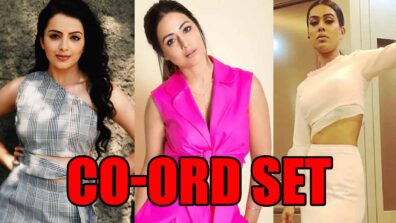 Want To Carry The Co-Ord Set Just Like A Celeb? Take Cues From Shrenu Parikh, Hina Khan, Nia Sharma