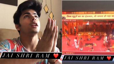 Watch Video: Siddharth Nigam aka Aladdin says ‘Jai Shri Ram’