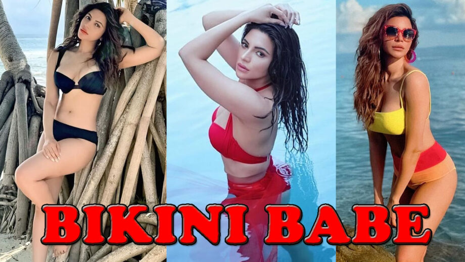 When SEXY TV Actress Shama Sikander Gave Serious Beach Fashion Goals In A Bikini