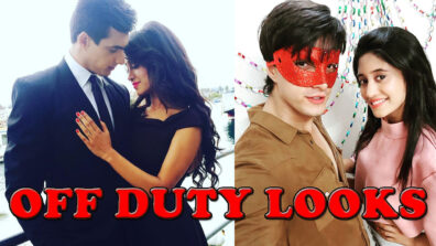 Yeh Rishta Kya Kehlata Hai Actors Mohsin Khan And Shivangi Joshi’s Off-Duty Looks