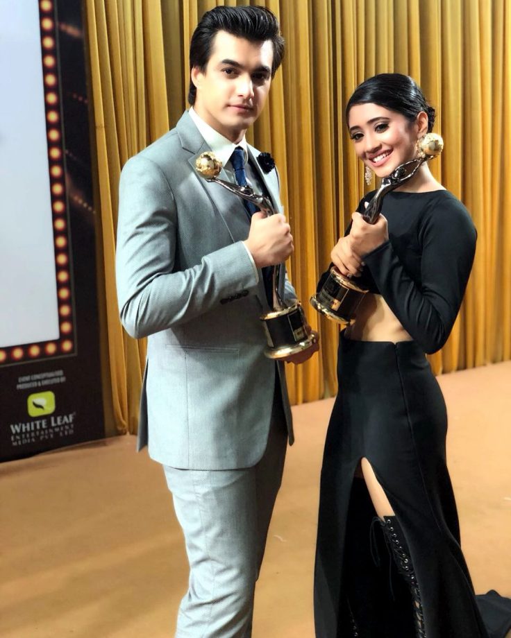 Yeh Rishta Kya Kehlata Hai Actors Mohsin Khan And Shivangi Joshi's Off-Duty Looks 833560