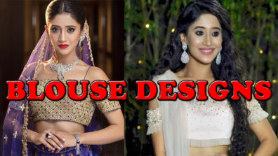 Yeh Rishta Kya Kehlata Hai Actress Shivangi Joshi’s Blouse Designs Are Perfect For Wedding Season