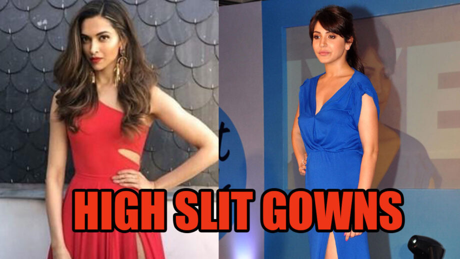 4 Times Deepika Padukone And Anushka Sharma Showed Their Love For Thigh High Slit Gowns 6
