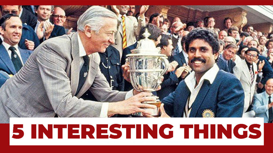 5 Interesting Things To Know About World Cup 1983