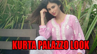 Times Mouni Roy Made Fashion Statements With Kurta & Palazzo Sets