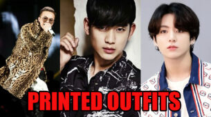 6 Times G-dragon, Kim Soo Hyun And Jungkook Looked Hot In Printed Outfits