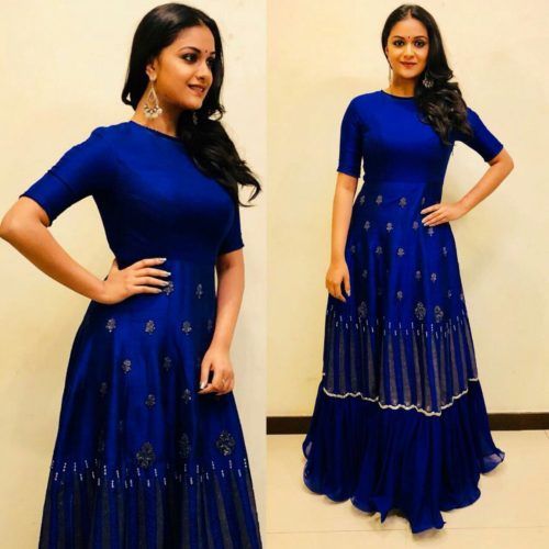 6 Times Keerthy Suresh, Tamannaah Bhatia, And Samantha Akkineni Proved They Are The HOTTEST DIVAS In BLUE - 0