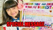 Aishwarya Rai Bachchan’s daughter Aaradhya Bachchan has a special ‘Love You’ message for someone, find out who