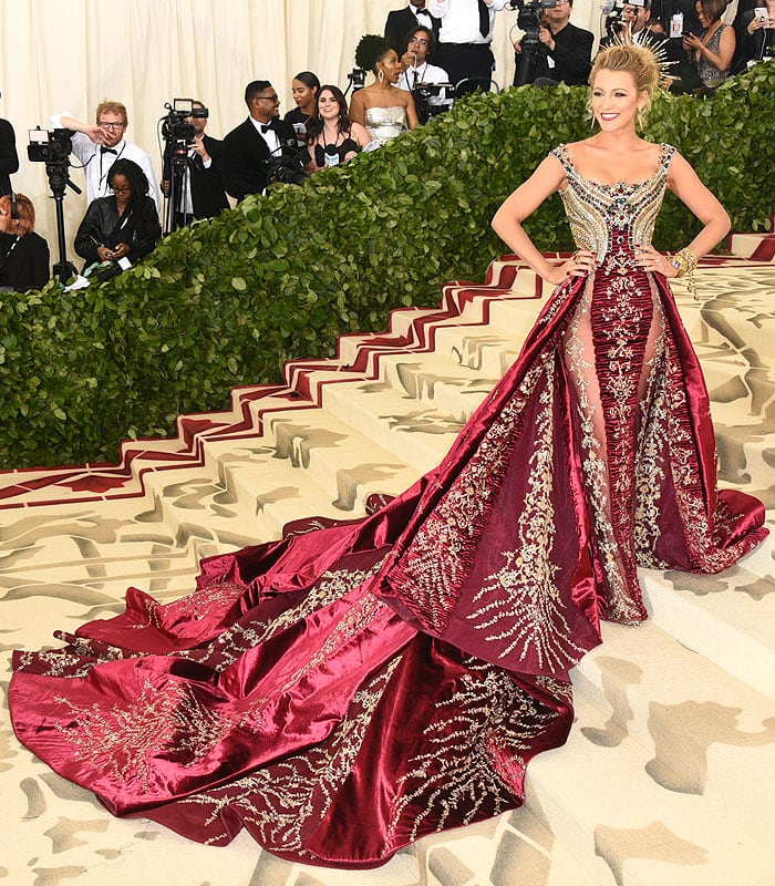 All the times when Blake Lively brought fairytale live on the red carpet 6