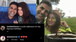 BIRTHDAY SPECIAL: Twinkle Khanna calls hubby Akshay Kumar ‘big boy’, Akki comments