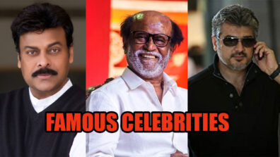 Chiranjeevi, Rajinikanth To Ajith Kumar: 5 Famous Celebrities Of South Indian Cinema Ever