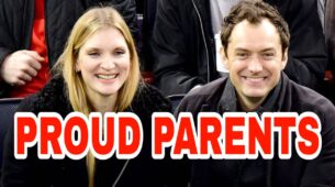 CONGRATULATIONS: Jude Law and Phillipa Coan welcome their first baby together