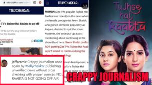 “Crappy journalism once again”, noted TV producer Amir Jaffar hits out at online media portal