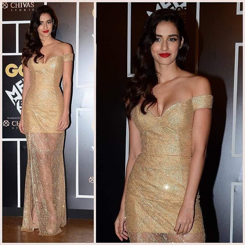 Disha Patani, Kriti Sanon And Ananya Panday; Celebs In GOLDEN Hot Looks - 1