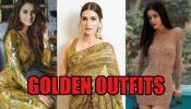 Disha Patani, Kriti Sanon And Ananya Panday; Celebs In GOLDEN Hot Looks