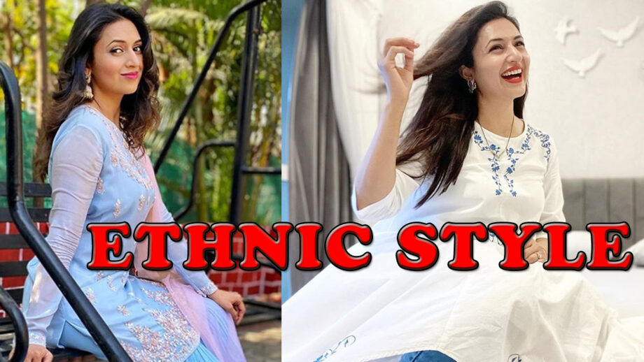 Divyanka Tripathi Is The Queen Of Ethnic Style & These Pics Are A Proof!