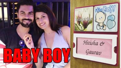 Gaurav Chopra is a proud father of a baby boy