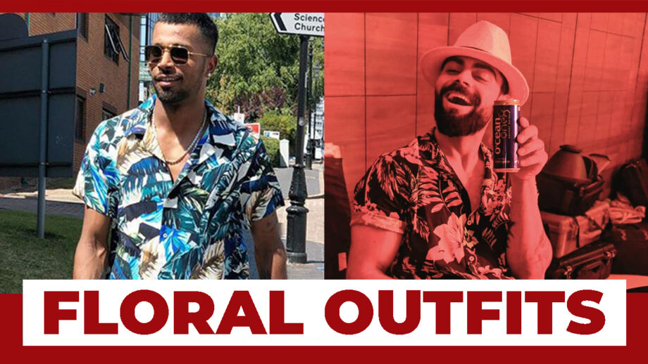 Hardik Pandya And Virat Kohli's Floral Outfits Are An Inspiration