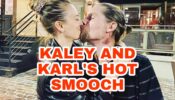 Have you seen this private and intimate liplock moment of Kaley Cuoco and hubby Karl Cook yet?