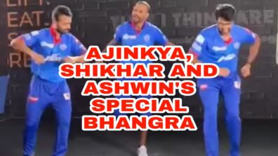 IPL 2020: Have you seen this video of Shikhar Dhawan, Ajinkya Rahane and R Ashwin doing bhangra together?