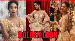 Hina Khan, Shivangi Joshi, Erica Fernandes; Celebs In GOLDEN Hot Looks