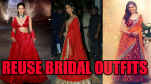 How to Re-Use Your Bridal Lehenga/Saree After Wedding?