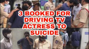 Hyderabad Police book 3 men for driving famous TV actress to suicide