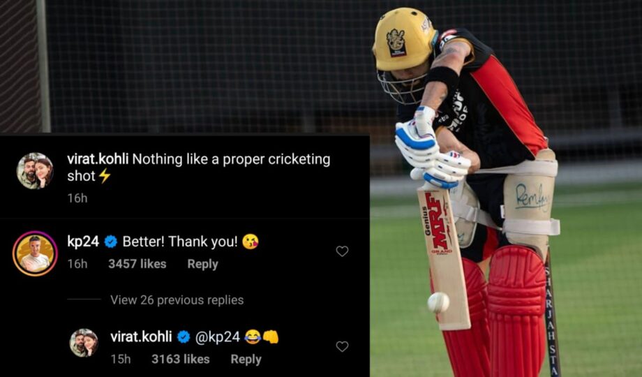 IPL 2020: Virat Kohli shares special photo from training session, Kevin Pietersen comments